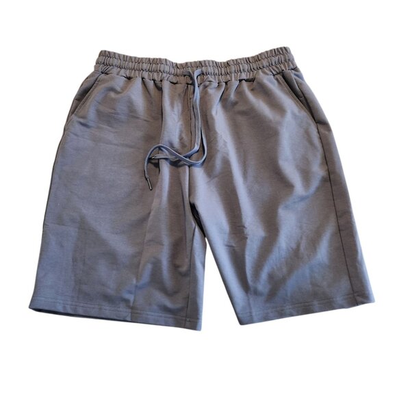TARSE Shorts Joggers Elastic Waist‎ Stretch Pockets Gray Womens XL NEW NWT - Picture 1 of 10
